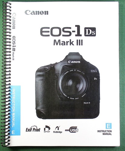 Canon eos 1ds mark iii - canon, manuale